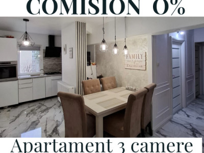 COMISION O%  Apartament 3 camere Racadau