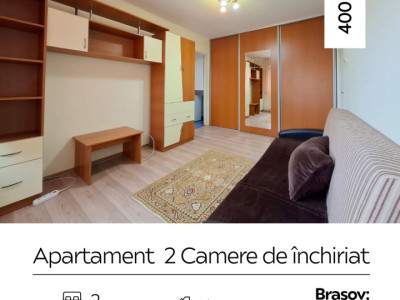  De închiriat  Apartament 2 Camere 