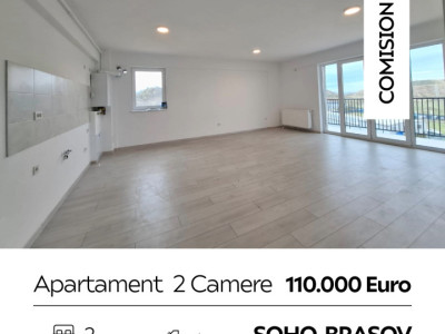 COMISION O%  -  Apartament 2 Camere  -  SOHO BRASOV Residence