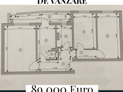 Apartament 3 camere zona Astra Somes