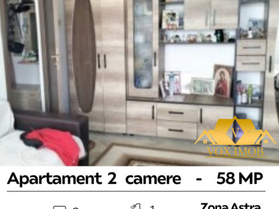 87.000  Euro - Apartament 2 Camere - Zona Astra