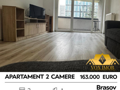163.000 Euro  - Apartament 2 Camere - Zona Coresi Business Campus